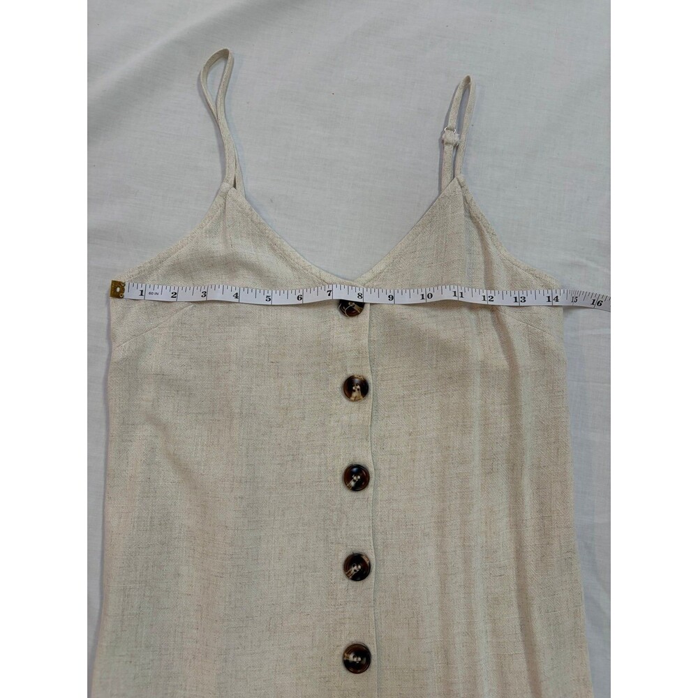 Blue Rain Ruffled Spaghetti Strap Mini Dress Size XS - Picture 2 of 5